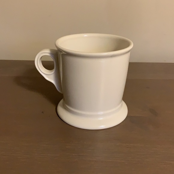 Anthropologie Cream and Black Ceramic Letter R Mug - Picture 4 of 7
